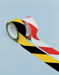 RUBALISE ADHESIVE JAUNE/NOIR 50mmX66M